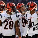 JOE BURROW JOE MIXON JA'MARR CHASE SIGNED PHOTO 8X10 RP AUTOGRAPHED BENGALS !