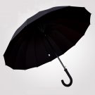 Ribs Travel Umbrella Unisex Windproof Rain Canopy