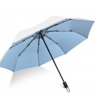 SUNNY AND RAINY DAY DUAL-USE PORTABLE MULTICOLOR UNISEX OCTA BONE METAL + FIBER White
