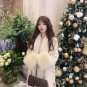 women winter , wool luxury coat