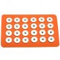 leather Metal Snap Buttons Display Board Show Jewelry fit 24pcs 18mm-20mm Button