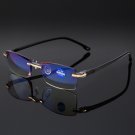 New Diamond Trimming Glasses Anti Blue Light Frameless Glasses Reading Glasses