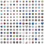 Wholesale 18mm Snaps Button Mix Rhinestone Chunk Style Diy Ginger Snaps Jewelry