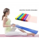 Pilates Elastic Band Fitness Resistance Yoga Stretching Belt Pull Up Gym Body