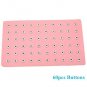 PU Leather Metal Snap Buttons Display Board Show Jewelry fit 12mm Snap Buttons