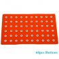 PU Leather Metal Snap Buttons Display Board Show Jewelry fit 12mm Snap Buttons