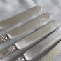 Rare MOSELLE Silver Plate LUNCH KNIFE KNIVES by AMERICAN SILVER CO. NO mono