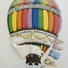 Balloon Hot Air | Refrigerator Magnet | Handpainted Magnets | Balloon Magnets
