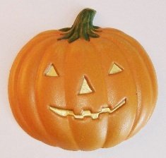 Pumpkin | Jack O'Lantern | Ornament | Hand-Painted Gifts | Decor