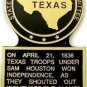 Texas State Histerical Marker V1 Large Hand Painted USA