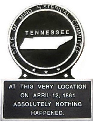 TN State Histerical Marker Small Hand Painted USA