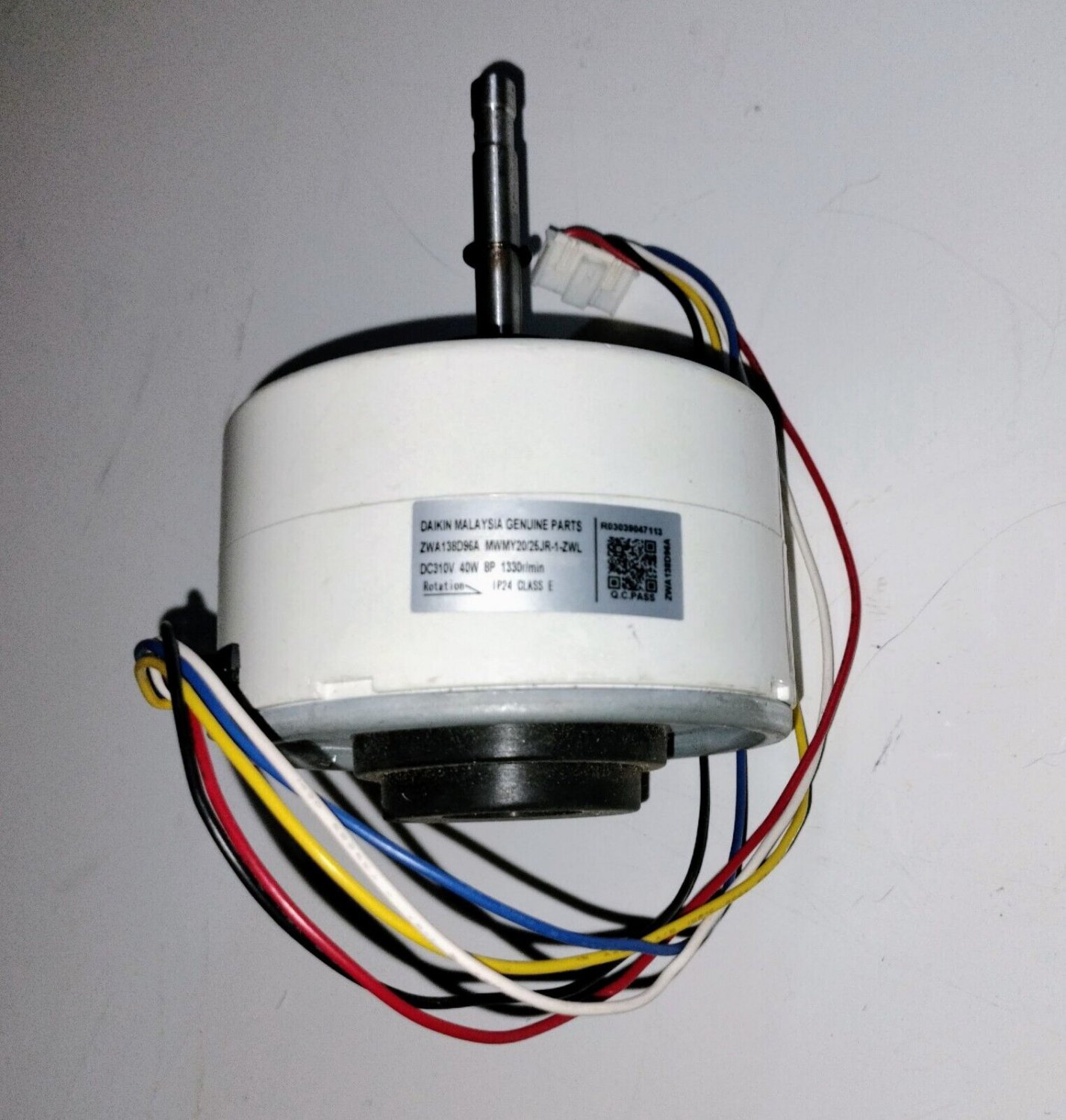 Daikin Minisplit Blower Motor ZWA138D96A MWMY20/25JR1ZWL DC310V 40W
