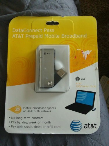 NEW DataConnect Pass AT&T Mobile Broadband 3g New
