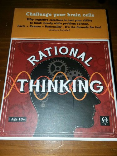 Rational Thinking Card Game by Family Brain Games America La Pensee Rationelle