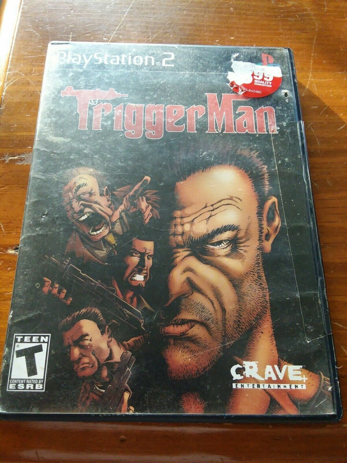 Trigger Man (Sony PlayStation 2, 2004) PS2 Complete W/ Manual - Tested