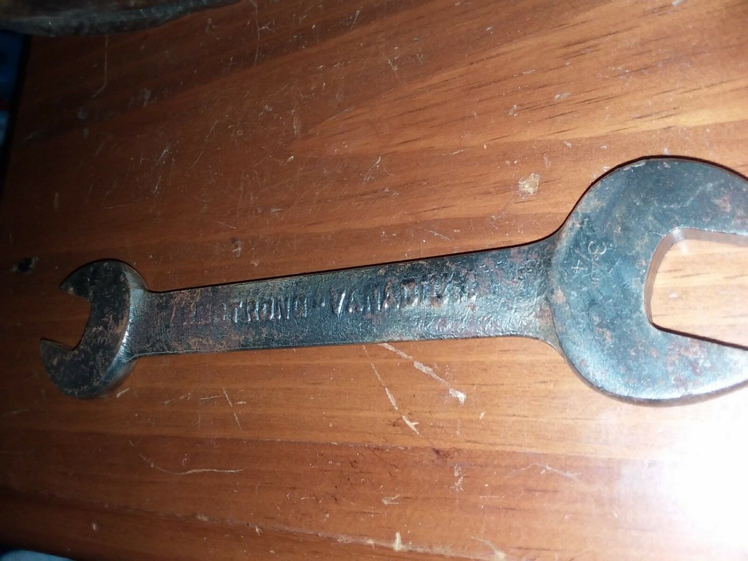 Vintage Armstrong Tools 1729 Armaloy 3/4" x 5/8" Open End Wrench Made