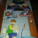 Toilet Rocket Launcher & Memory Game LOT 2 Play While You Sit Novelty Gag Gift