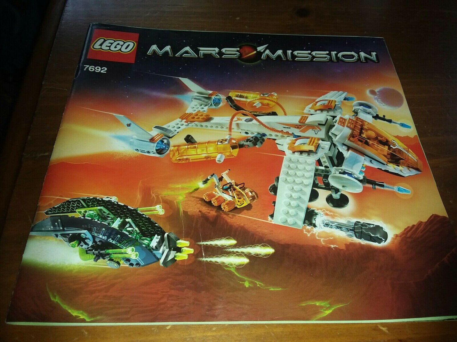 lego mars mission recon dropship