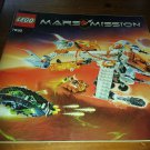 Lego 7692 Mars Mission MX-71 Recon Dropship Manual ONLY Booklet
