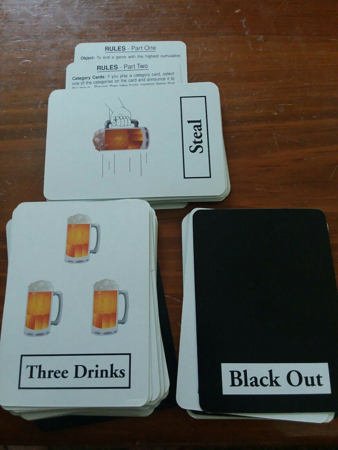 buzz drinking card game
