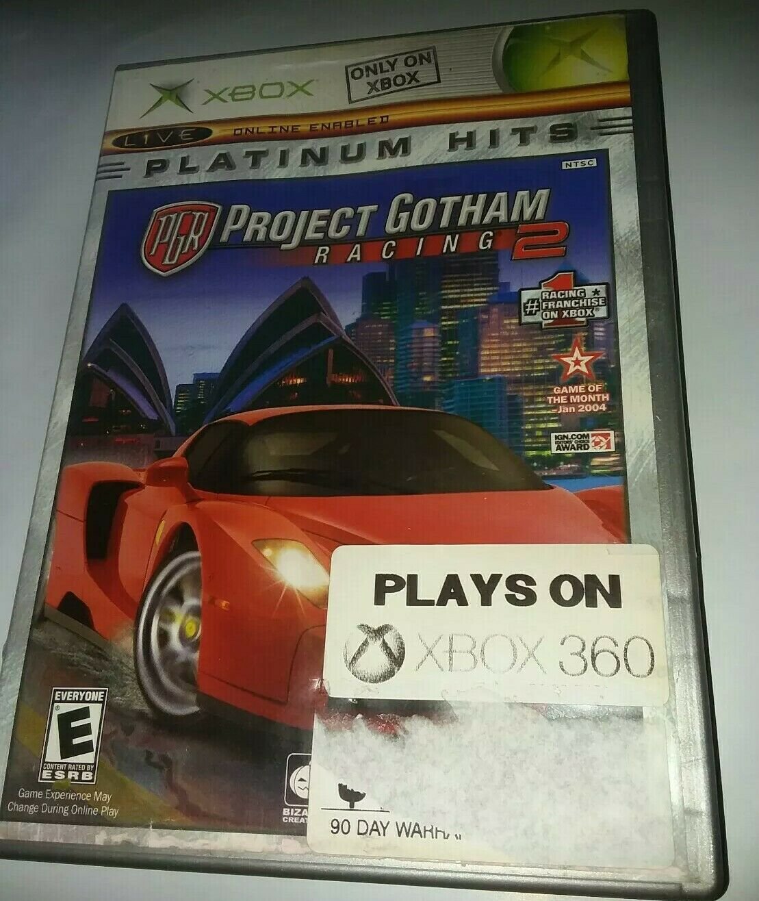 Project Gotham Racing 2 (Microsoft Xbox) Platinum Hits Plays on 360 Game