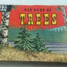 1948 Red Book Of Trees Whitman Publishing Pocket Size Hardcover Book Illustrated