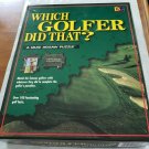 WHICH GOLFER DID THAT A QUIZ JIGSAW PUZZLE Buffalo Games  Golf 252 Pieces