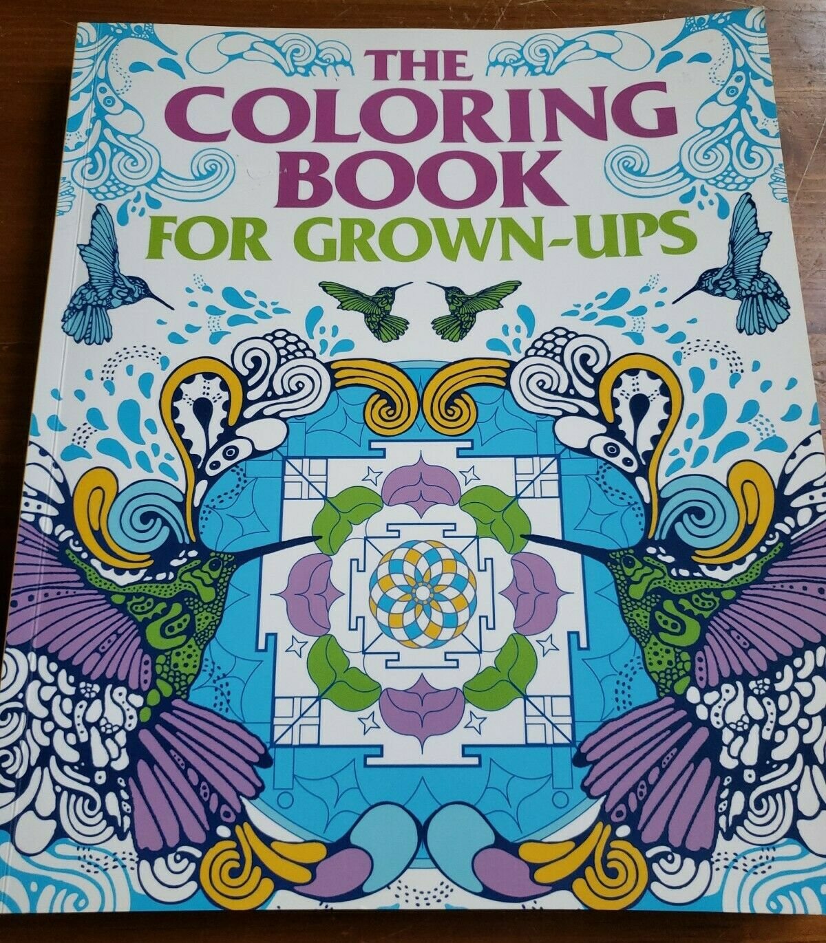 COLORING BOOK FOR GROWNUPS By Arcturus **Mint Condition** New