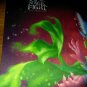 Fuzzy Mage Fight Play Mat Card Game Shadows Squirrel on front Mat Ccg