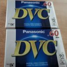 Panasonic DVC Mini DV SP 60 LP 90 Lot 2 Digital Video Cassette NEW Sealed