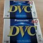 Panasonic DVC Mini DV SP 60 LP 90 Lot 2 Digital Video Cassette NEW Sealed