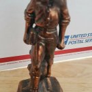 Abraham Lincoln Statue Figure Bronze A. Lincoln As a Boy Figurine 5 3/4"