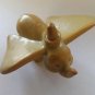 RARE Plastic Brown Vintage Dumbo Figure Walt Disney Productions Elephant