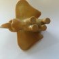 RARE Plastic Brown Vintage Dumbo Figure Walt Disney Productions Elephant
