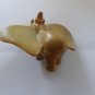 RARE Plastic Brown Vintage Dumbo Figure Walt Disney Productions Elephant