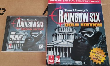 Tom Clancy's Rainbow Six Mission Pack:Eagle Watch (PC) & Strategy Guide Lot 2