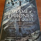 A Game of Thrones Puzzle Quest : Riddles, Enigmas & Quizzes Inspired by  Tv Show