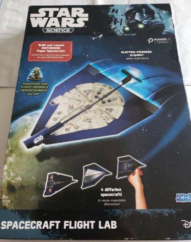 Star Wars Science Spacecraft Flight Lab Millennium Falcon Glider NIB