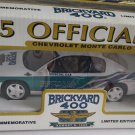 Limited Edition 1995 Chevrolet Monte Carlo Brickyard 400 Official Car 1:24 NIB