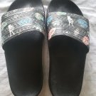 Adidas Adilette Unisex Mens Comfort Slides Mens Size 6 JUM Black Made in Italy