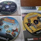Lot Of 3 Ps2 Games Bundle Star Wars Racer Revenge, Cocoto Fishing Master, Mojo