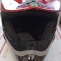 Pgr Dirt Bike Motor Cross Red Helmet fmvss 218 Size Small 55-56