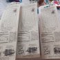 Assorted STAR WARS Pez Dispensers LOT of 6-NIB 1997 Luke, Leia,Ewok,Chewy,C3P0