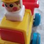 Push n Go Preschool Tomy Dump Truck Kids Toy 1985 w/box #1012 Yellow