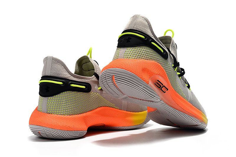 stephen curry shoes black and orange