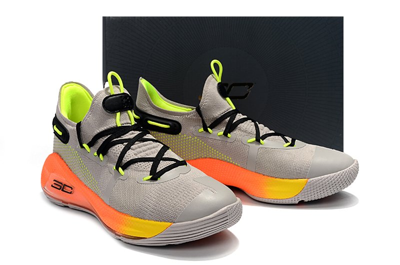 stephen curry shoes orange and black