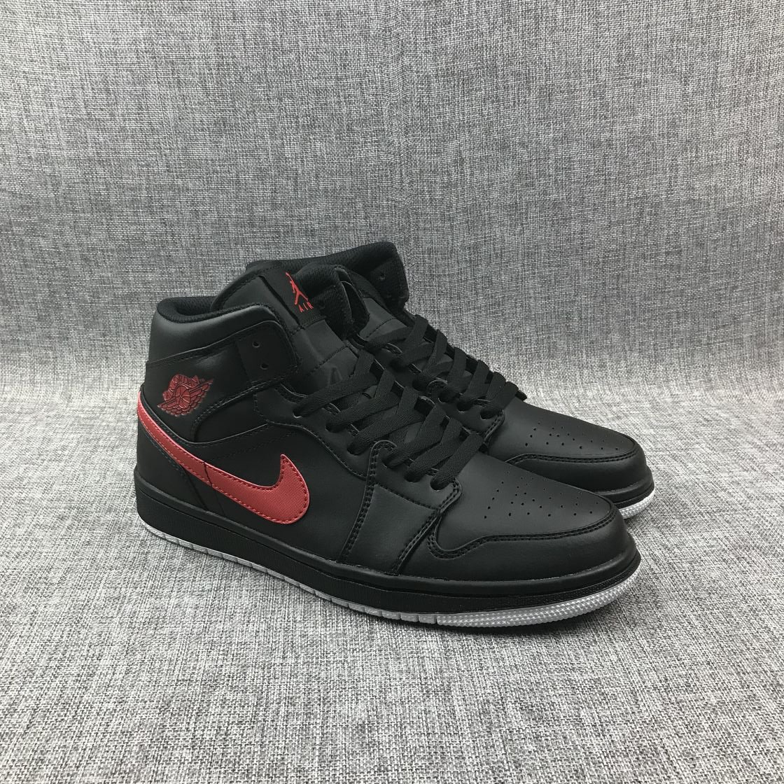 Jordan 1 Retro Mid Anthracite Gym Red