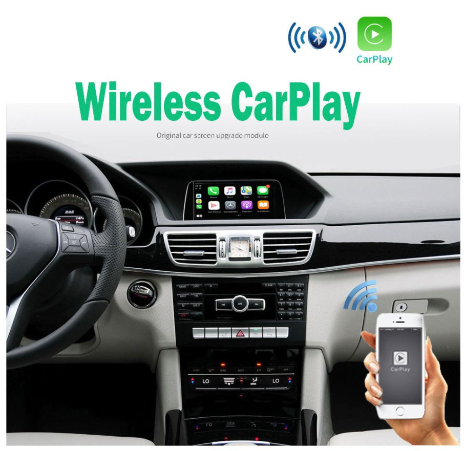 WIFI Wireless Apple Carplay Android Auto Mirror A B C E G GL ML Class For Mercedes NTG4.5 4.7