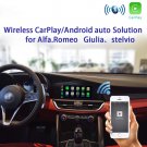 Wireless CarPlay/AndroidAuto Smart Module for Alfa Romeo Stelvio & Giulia 16-19 Models