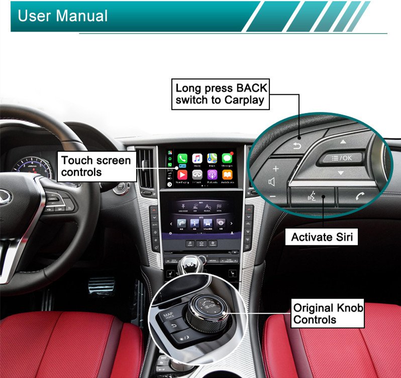 Carplay infiniti qx50